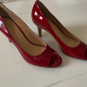 Red Patten Leather Cole Haan